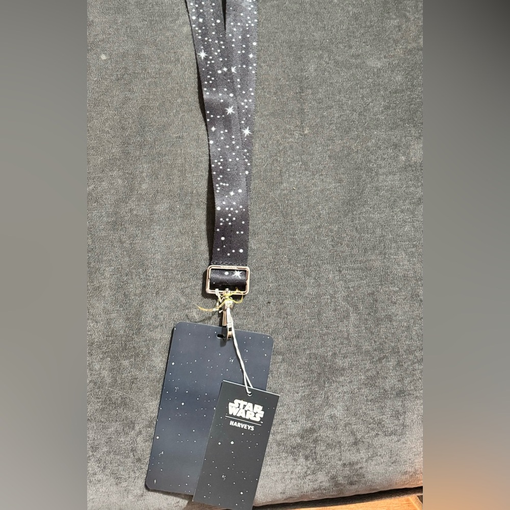 Harvey’s seatbelt Star Wars lanyard. Never used